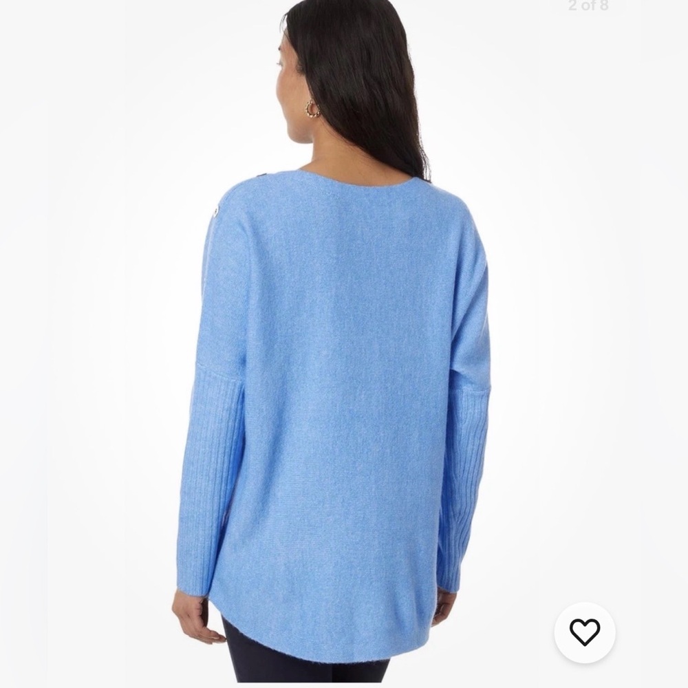 Lilly Pulitzer Blue Knit Top - Picture 9 of 9